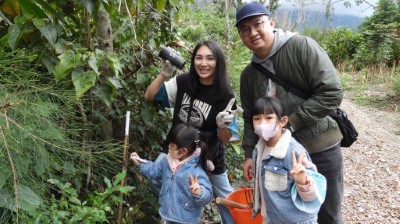 七星潭啟動臨海植群「宮脇法」復育，　營造親人的森林生態。